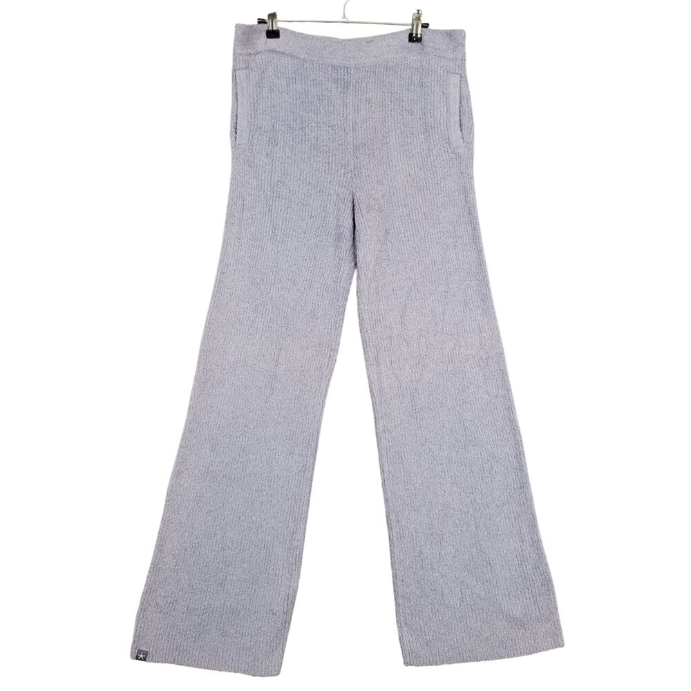 BAREFOOT DREAMS Cozychic Lite Purple Pants Comfort Loungewear SIZE MEDIUM PETITE